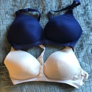 Padded, no-wire bras